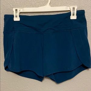 Teal Almost New Lululemon short(worn once)